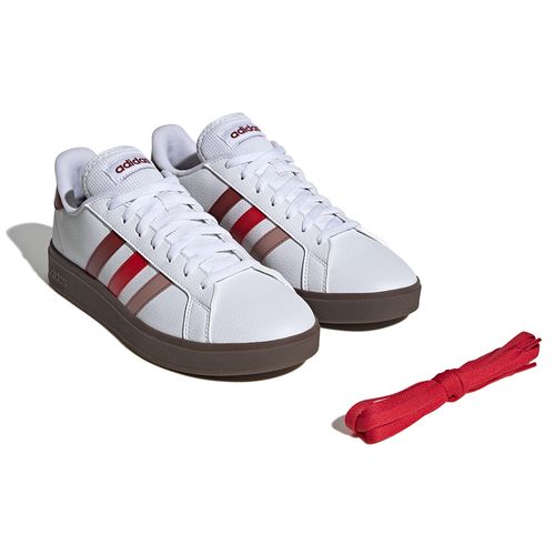 Zapato Adidas Grand Court Base 2.0 deportivo casual blanco para hombre