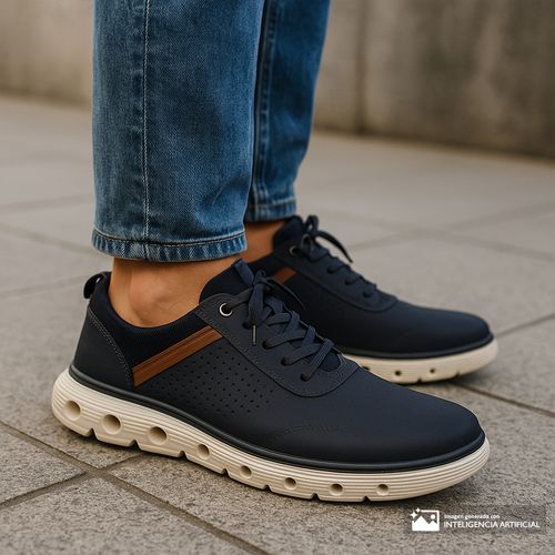 Zapato casual Dockers azul para hombre