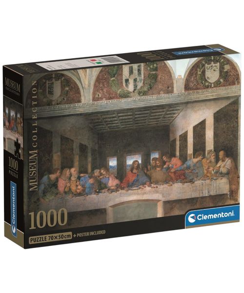 Clementoni rompecabezas 1000 colleccion museo - La última cena