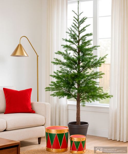Pino artificial con maceta 180 cm