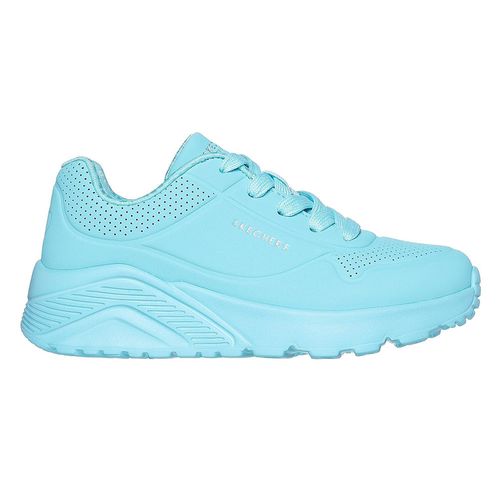 Zapato deportivo casual Skechers turquesa para niña