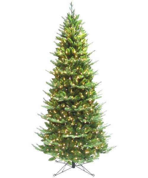 Árbol navideño con luz led  6 pies (182 cm) 1056 puntas