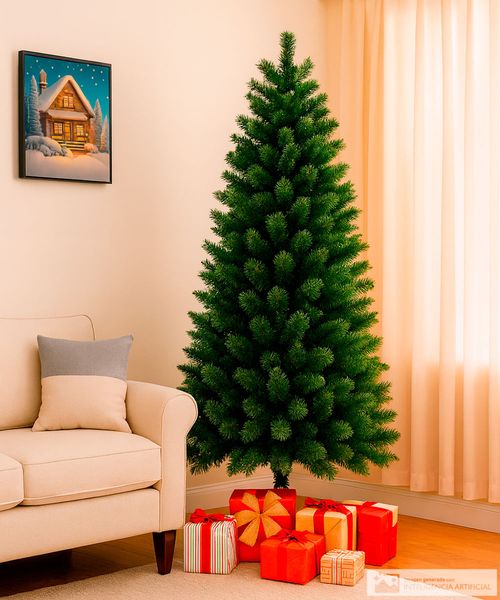 Árbol navideño 7 pies (213 cm) con 797 puntas