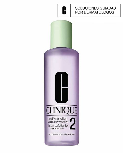 Clinique Exfoliante Clarifying Lotion 2 Piel mixta-seca