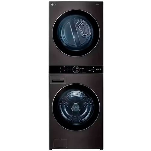 Centro de lavado a gas 25 kg/ 22 kg AIDD negro WK25BS6 LG