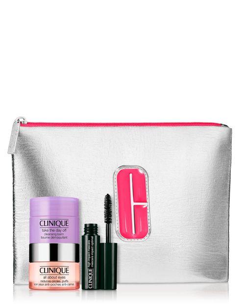 Clinique Set Tratamiento y maquillaje Ojos Glam to Goodnight Holiday