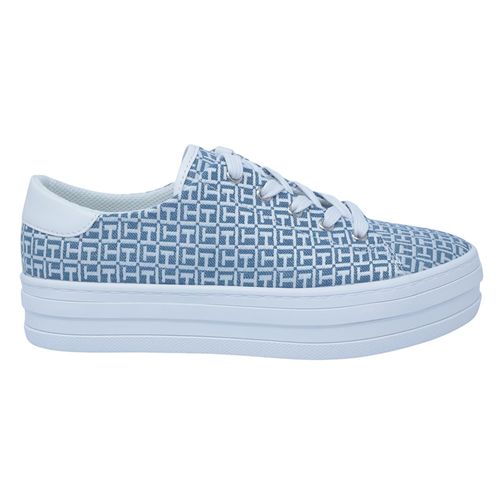Zapato casual Tommy Hilfiger azul para mujer