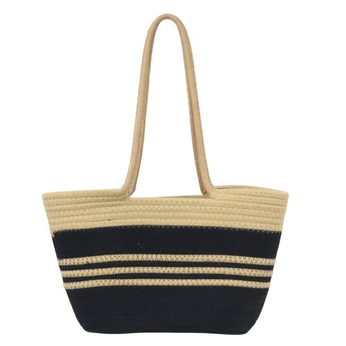 Cartera tote Sabrina bicolor para mujer