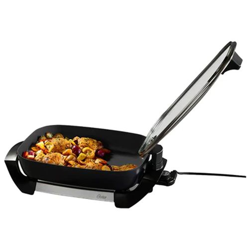 Combo Oster sartén eléctrico+ plancha de vapor+ selladora al vacío magic chef