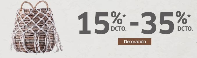 DECORACIÓN 15%-35%