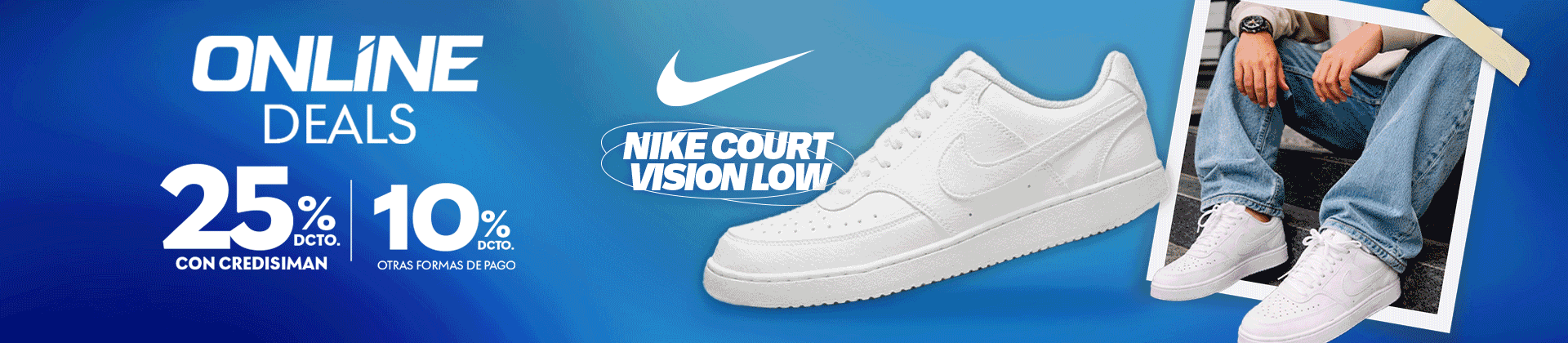 Hasta 25%  de descuento en zapatos