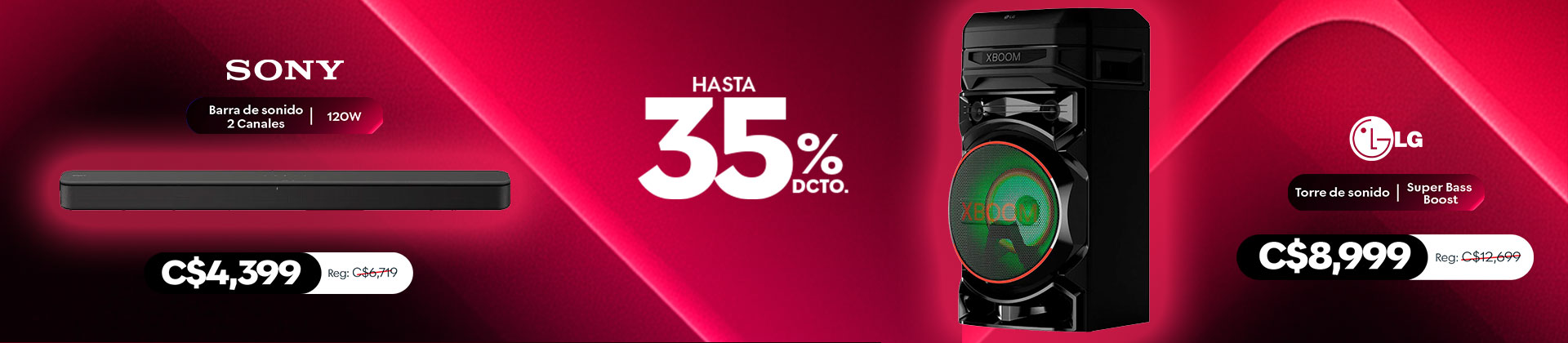 Barras de sonido y más