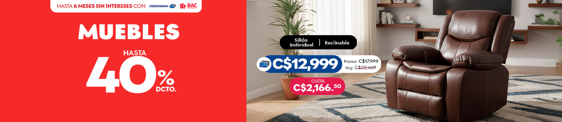 Muebles para el hogar
