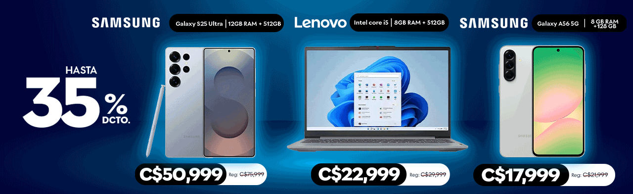 Celulares y laptops
