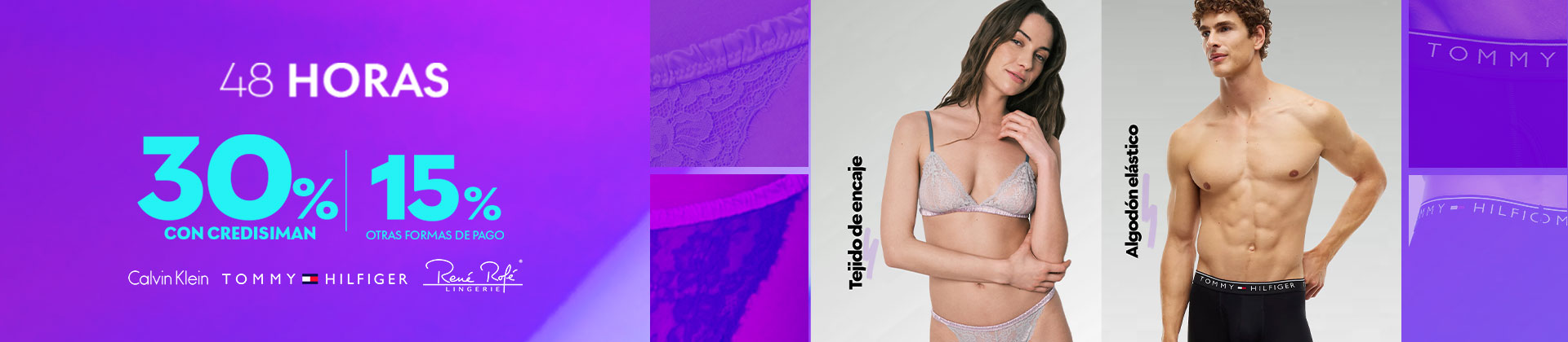 Ropa interior para ella y él