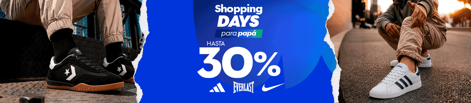 Zapatos hasta 30%