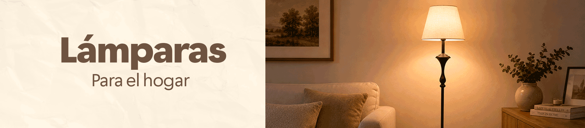 Lámparas con acabados sofisticados para realzar tu decoración.