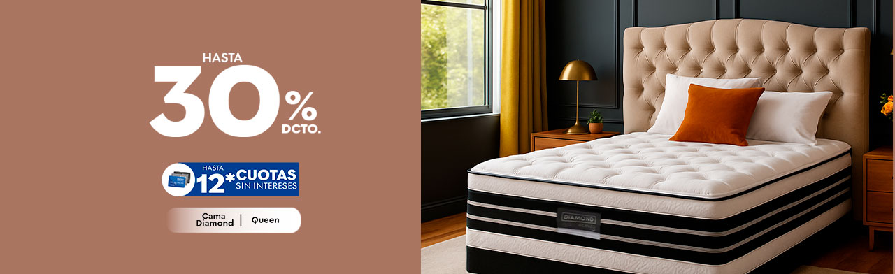 Cama idividual, matrimonial,Queen  y king