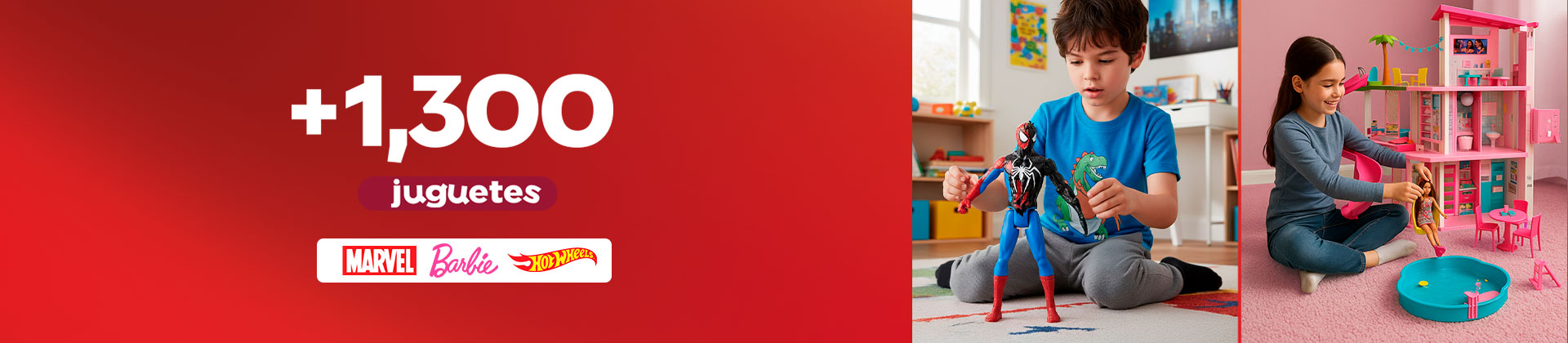 Carritos, muñecas y más