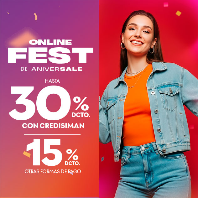 Ropa para mujeres hasta 30% descuento con CREDISIMAN